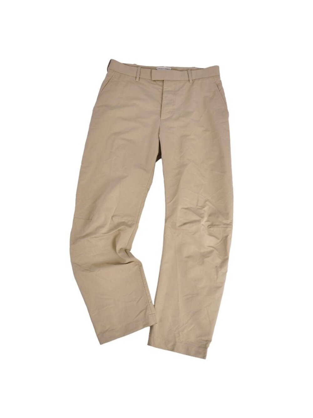 Bottega Veneta Daniele Roulis Era Pants Long Chinos Cotton Beige 46